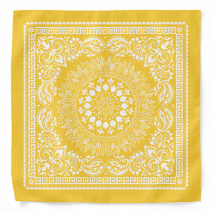 Goldenrod Pattern-4 Bandana