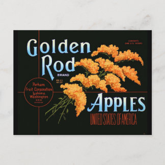 Goldenrod Postcard