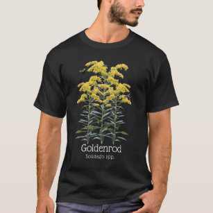 Goldenrod Solidago Wildflower and Pollinators T-Shirt