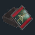 Goldenrod & Songbirds Christmas Greeting Gift Box<br><div class="desc">This design was created using photos of a seed head of goldenrod wildflower and various songbirds.</div>