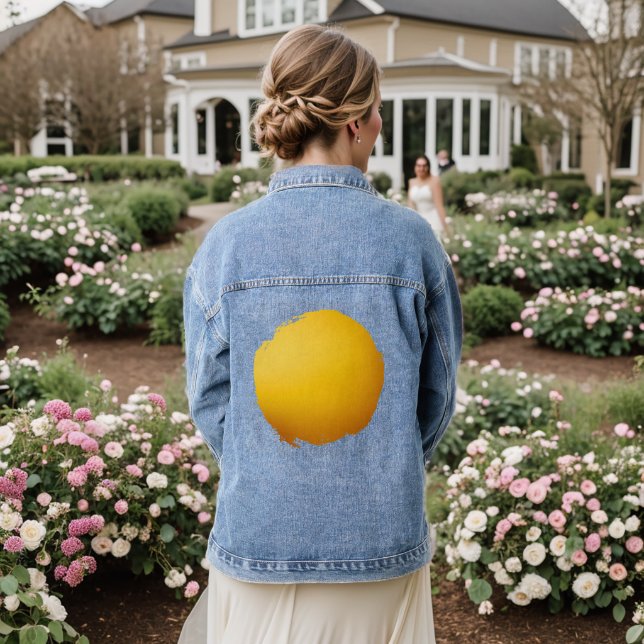 Goldenroot Denim Jacket (Wedding Back)