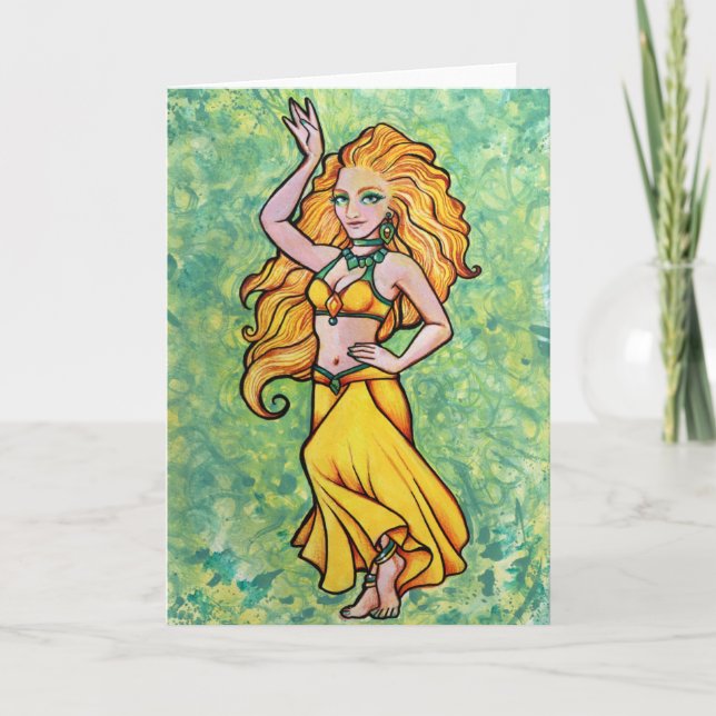 Goldens Belly Dancer                               Card (Front)