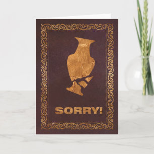 GoldenVase Sorry! Card