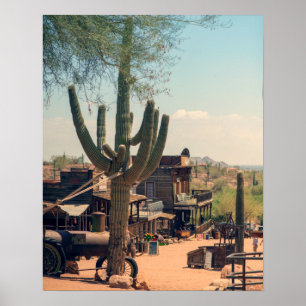 Goldfield Ghost Town Poster