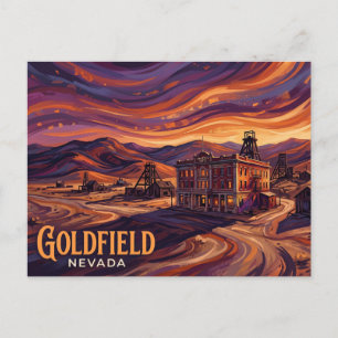 Goldfield USA Postcard