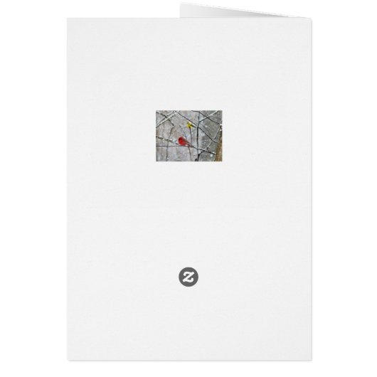 Goldfinch And Cardinal (Back)