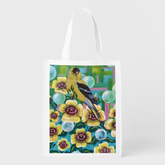 Goldfinch Backpack Grocery Bag