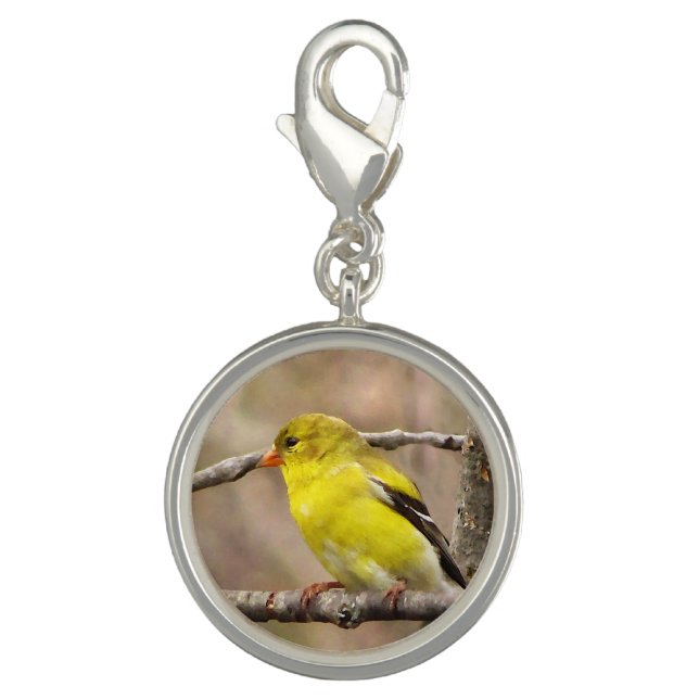 Goldfinch Charm (Front)