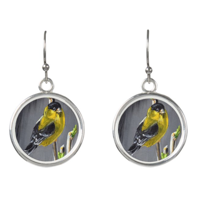 Goldfinch Earrings (Front)