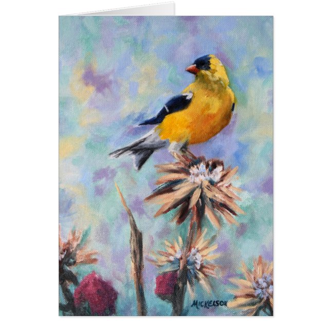 Goldfinch Fine Art Cards (Front)