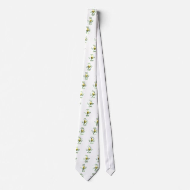Goldfinch Iowa State Bird Neck Tie (Front)
