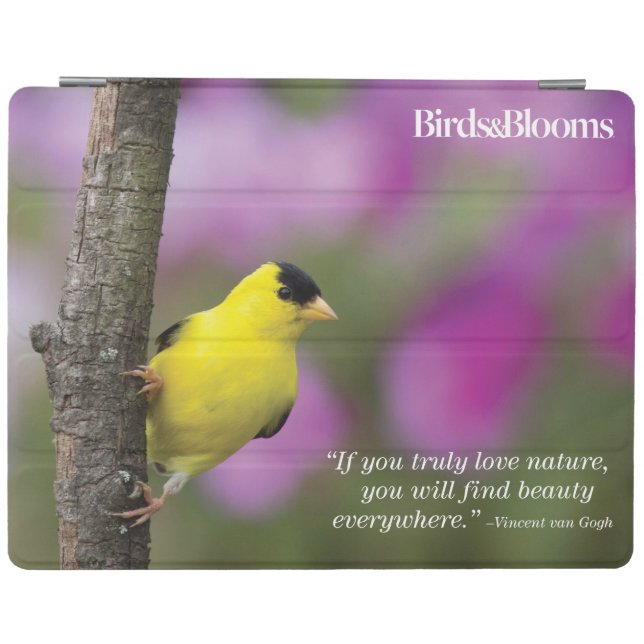 Goldfinch iPad Smart Cover (Horizontal)