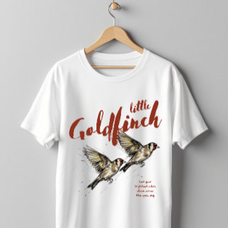 Goldfinch Little Birdwatcher T-Shirt