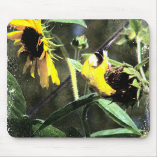 Goldfinch Mouse Pad