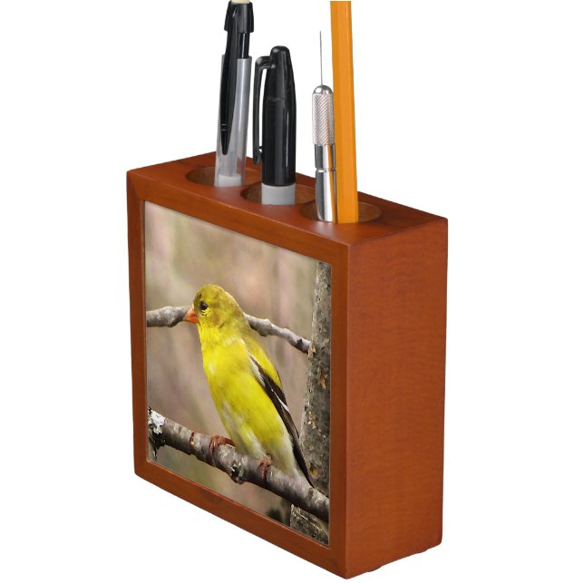 Goldfinch Pencil/Pen Holder (In Situ)