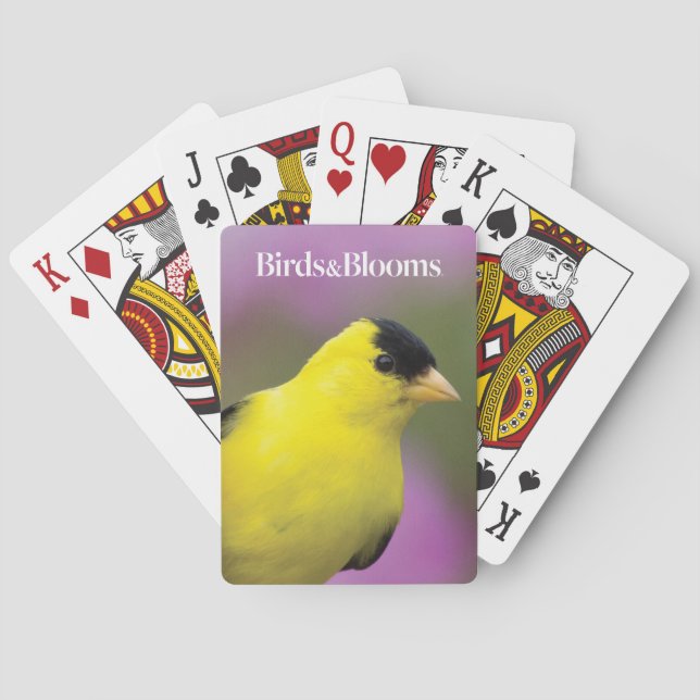 Goldfinch Poker Cards (Back)