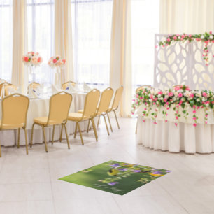 Goldfinch Spring Garden Wedding Floor Decals
