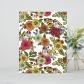 Goldfinches in the garden   (Standing Front)