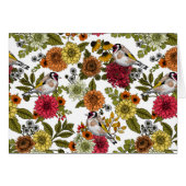 Goldfinches in the garden   (Front Horizontal)