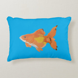 Goldfish Accent Pillow