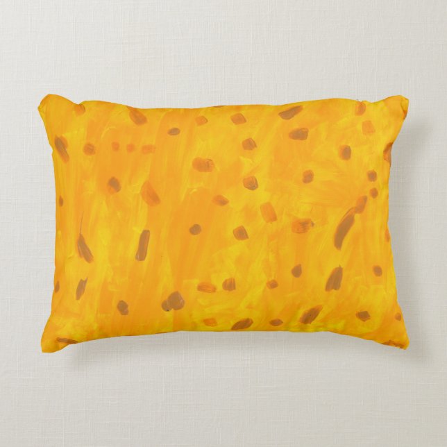 Goldfish Accent Pillow (Front)