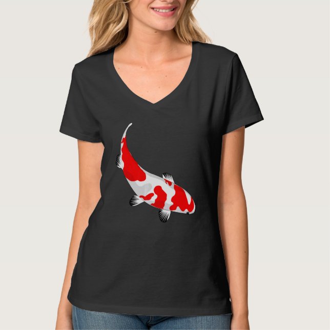 Goldfish  Artistic Fish Koi Carp T-Shirt (Front)
