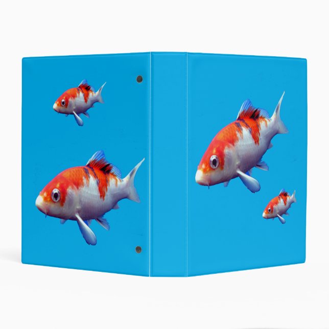 Goldfish Avery Mini Binder (Background)