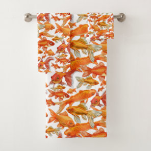 Goldfish Bath Towel Set