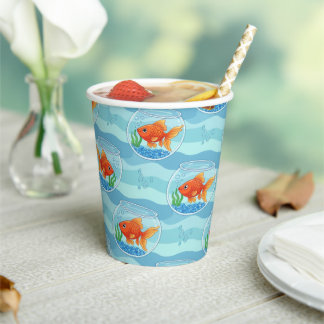 Goldfish Birthday Party Paper Cups