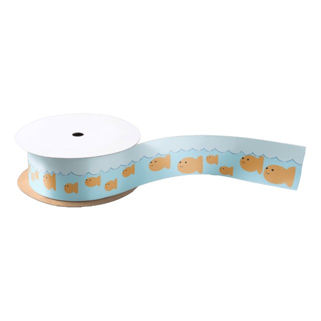 Goldfish Birthday Party Ribbon (Spool)