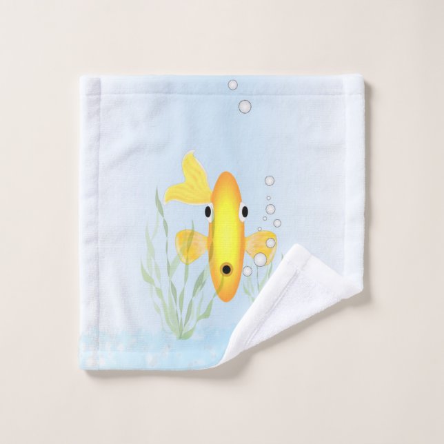 Goldfish Bowl Wash Cloth (Wash Cloth)