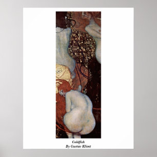 Goldfish By Gustav Klimt Poster