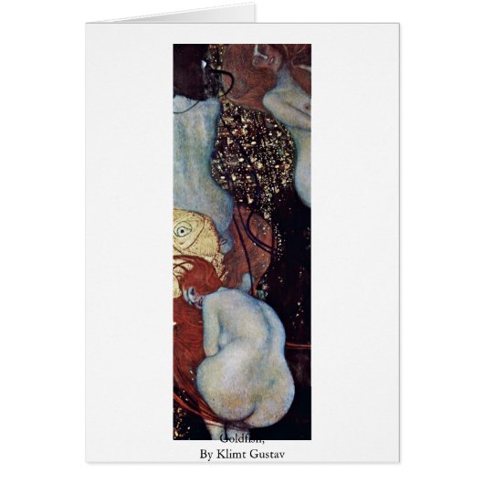 Goldfish, By Klimt Gustav Cards (Front)