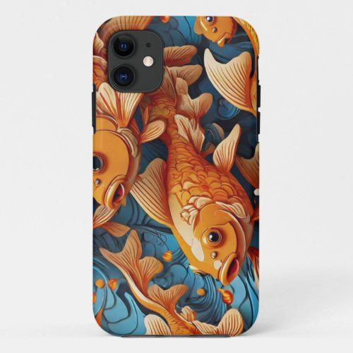 Goldfish iPhone 11 Case