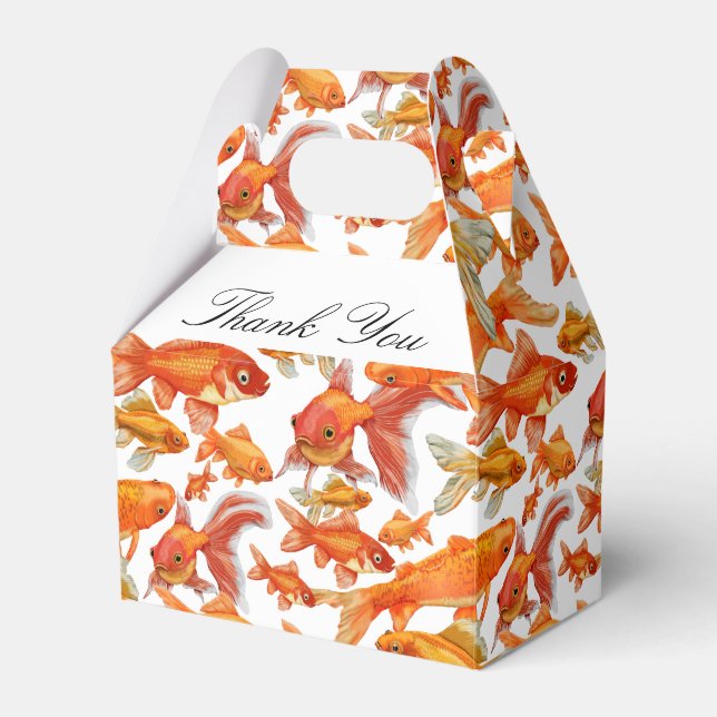 Goldfish Favor Boxes (Front Side)