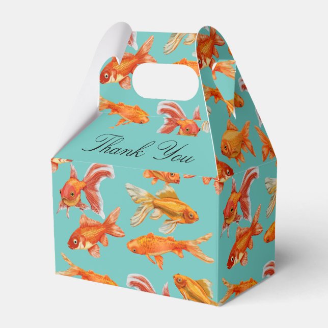 Goldfish Favor Boxes (Front Side)
