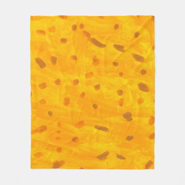 Goldfish Fleece Blanket (Front)