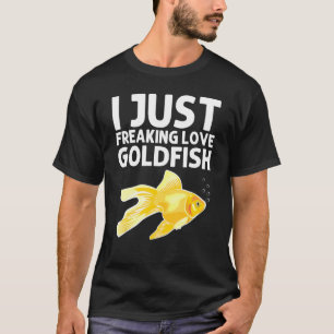 Goldfish  For Men Women Gold Aquarium Fish Pet T-Shirt