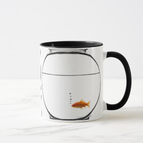 Goldfish in bowl mug