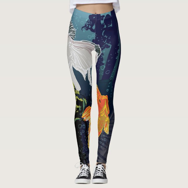 Goldfish in Japan Leggings (Front)