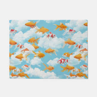 Goldfish in the Sky Doormat