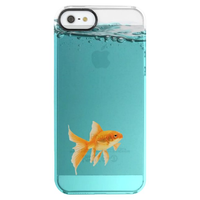 Goldfish iPhone SE/5/5S Clear Case (Back)