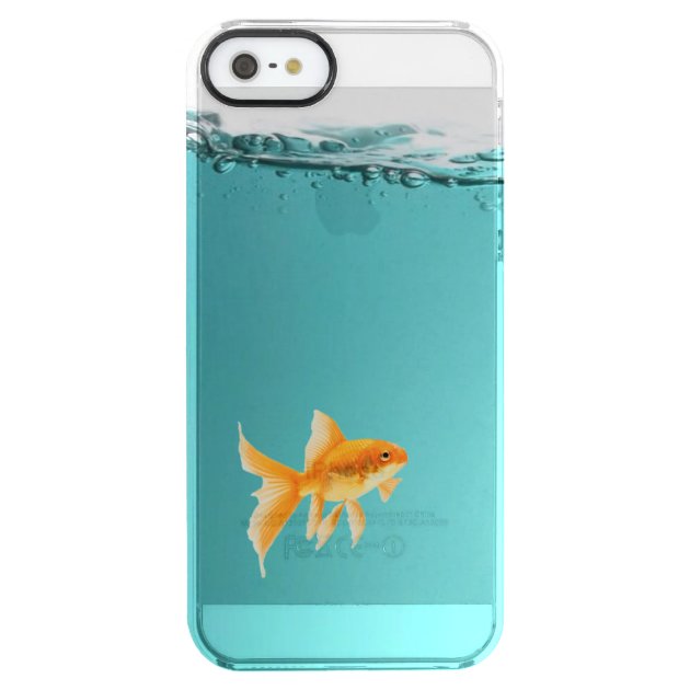 Goldfish iPhone SE 5 5S Clear Case Zazzle