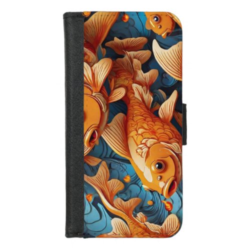 Goldfish iPhone 87 Wallet Case