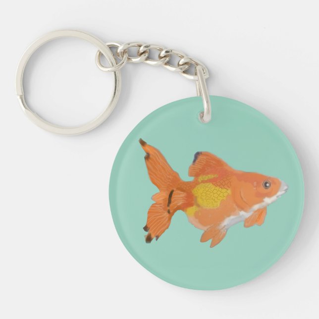 Goldfish Keychain (Front)