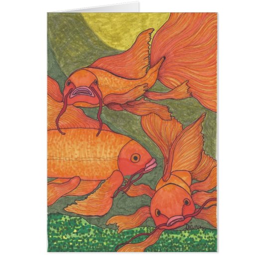 Goldfish - Koi Cards (Front)
