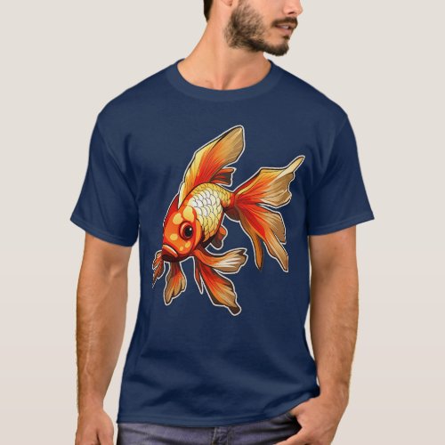 Goldfish Lovers Cute Goldfish 2 T_Shirt