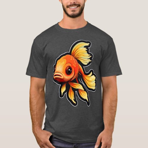 Goldfish Lovers Cute Goldfish 3 T_Shirt