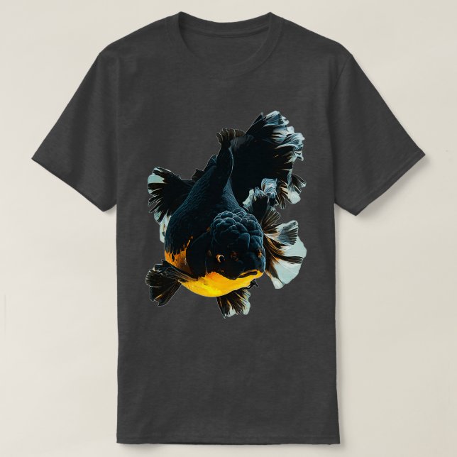 Goldfish Lucky fish that brings good luck T-Shirt (Design Front)
