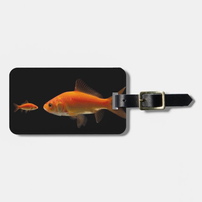 Goldfish Luggage Tag (Front Horizontal)